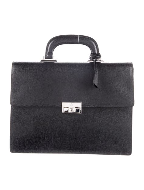 gucci briefcases|vintage black gucci briefcase.